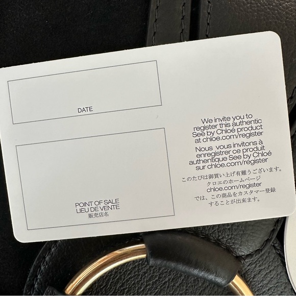 Authentic See By Chloe Hana Leather Crossbody Bag - Picture 11 of 15